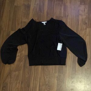 Nine West Black Crew Neck Sweater